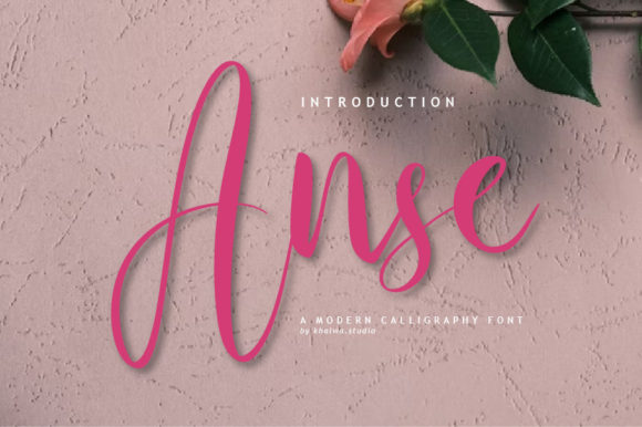 Anse Script: A Handwritten Font That Brings Designs to Life