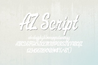 AZ Script: Mastering the Raw Aesthetic of a Rough Edged Font