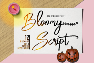 Bloomy Script: Capturing Effortless Elegance in Your Designs