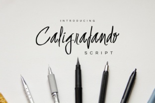 Caligrafando Script: The Handcrafted Font for Modern Brands