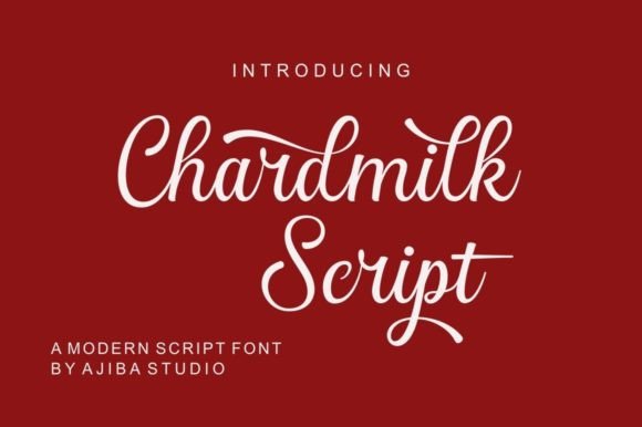 Chardmilk Script: A Designer's Guide to Elegant Script Fonts