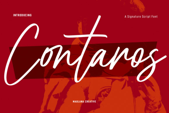 Contaros Script: A Creative Font for Modern Projects