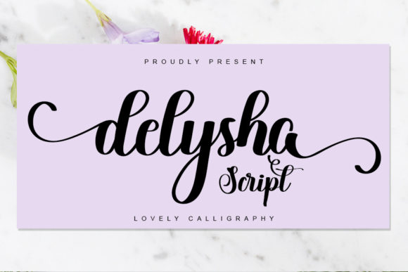 Discover Delysha Script: The Bold Handwritten Font for Modern Designs