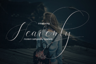 Elevate Your Designs with Heavenly Script Typography