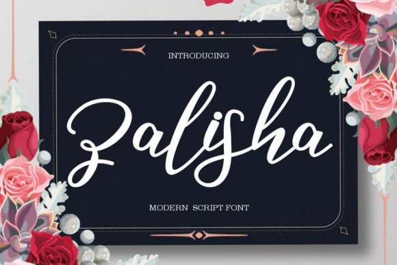 Exploring Zalisha Script: A Modern Font for Creative Projects