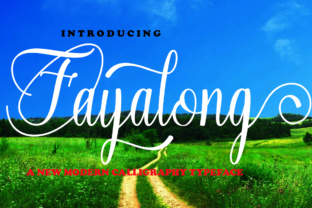 Fayalong Script: The Elegant Typeface for Natural Branding