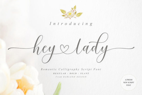 Hey Lady Script: The Free-Flowing Font for Authentic Design