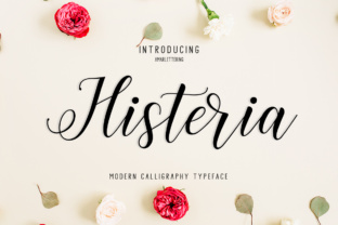 Histeria Script: Balancing Elegance and Casual Style in Modern Design