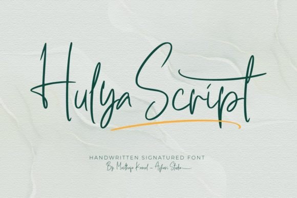 Hulya Script: Infusing Elegance into Every Design