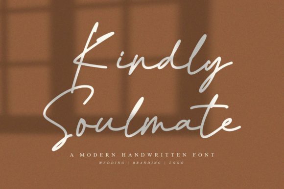 Kindly Soulmate Script: A Modern Handwritten Font with Character