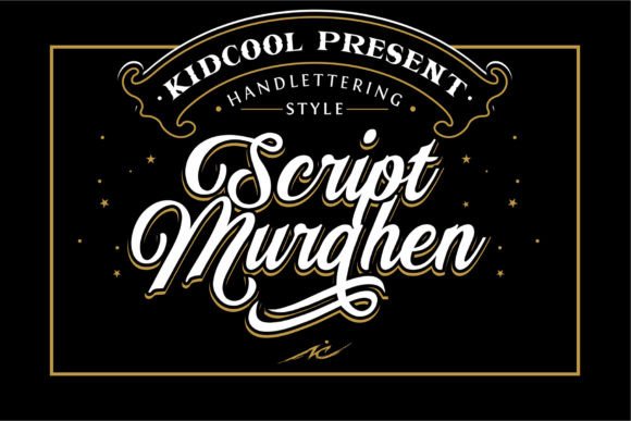 Murghen Script: A Hand Lettering Font for Authentic Branding