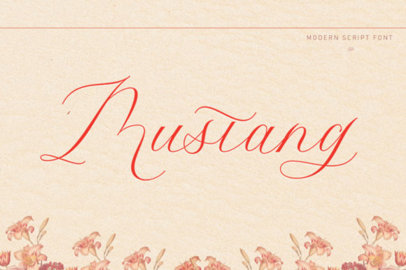 Mustang Script: A Modern Calligraphic Typeface for Dynamic Brands