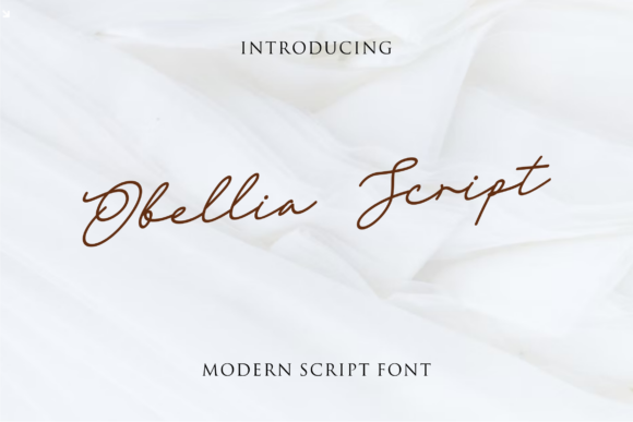 Obellia Script: A Fresh Take on the Modern Script Font