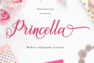 Princella Script: A Modern Font Family for Every Creative Project