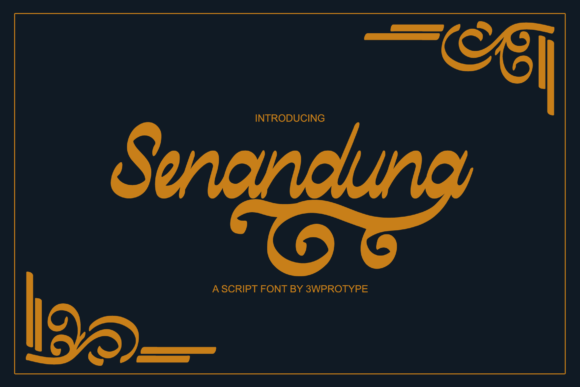 Senandung Script: A Natural Handwriting Font for Authentic Design