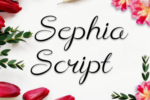 Sephia Script: Crafting Modern Elegance with a Classic Touch